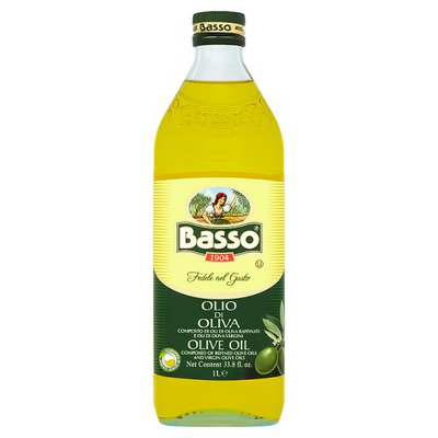 BASSO PURE OLIVE OIL 1 x 1LT   
