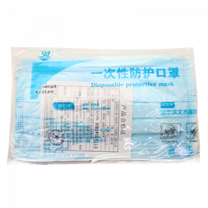 DISPOSAL 3 PLY FACIAL MASK 1X10'S