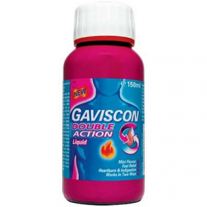 GAVISCON LIQUID D/ACTION  1X150ML