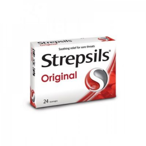 STREPSILS ORIG REGULAR 1X2X12S