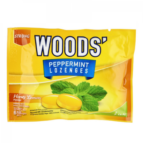 WOOD'S PEPPERMINT DROPS - H/LEMON 1X15G