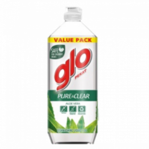 GLO D/WASH LIQ JUMBO PURE&CLEAR  1X1.2L