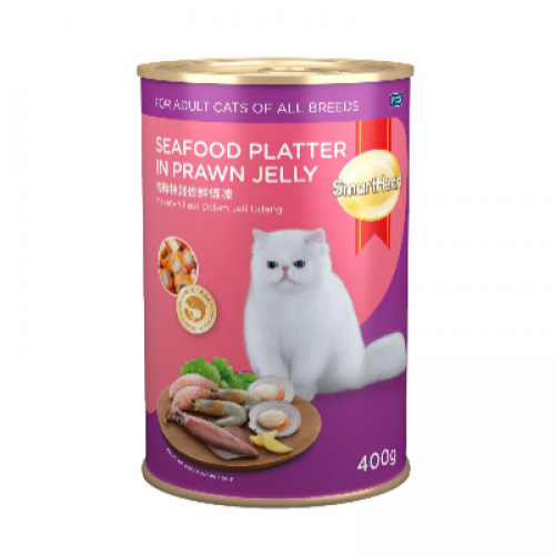 S/HEART CAT CAN FOOD SEAFOOD 1X400G