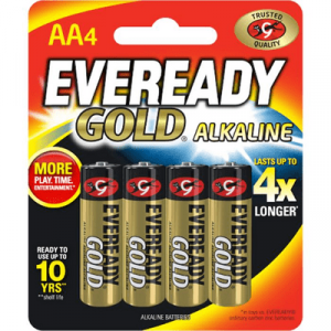 EVEREADY GOLD AA X 4 (A91BP4M) 1X4'S