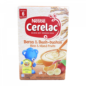 NESTLE CERELAC RICE MIXED FRUITS 1 X 250g