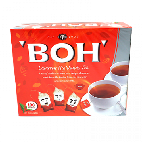 BOH DOUBLE CHAMBER TEABAGS 1 X 100'S