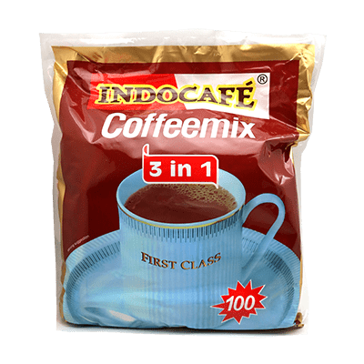 INDOCAFE 3IN1 COFFEE MIX 1x100'SX20G