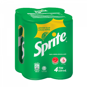 SPRITE CAN 4X320ML