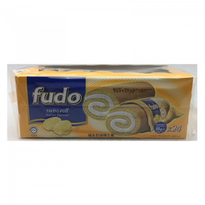 FUDO SWISS ROLL BUTTER 1 X 24X22G