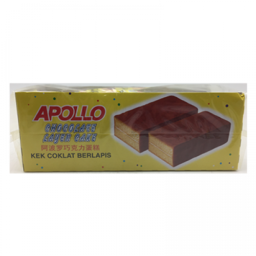 APOLLO L/CAKE CHOC 1 x 24X22G