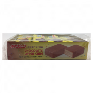 APOLLO L/CAKE CHOC 1x8X22G   