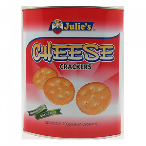 JULIE'S CHEESE CRACKERS 1X700G