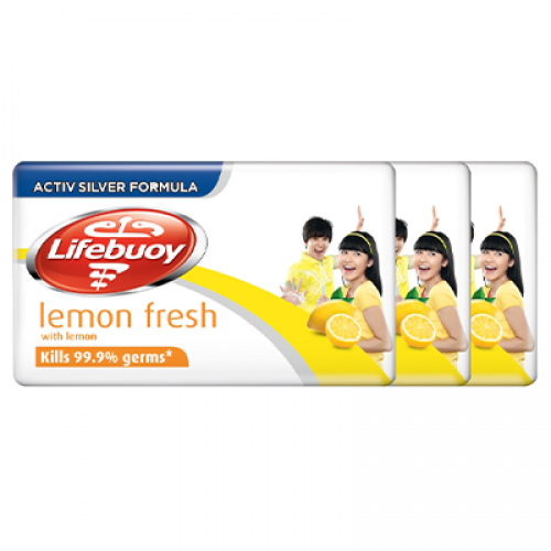 LIFEBUOY BAR SOAP LEMONFRESH 1X3X80G
