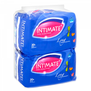 INTIMATE LONG P/LINER 180MM 1X2X20'S