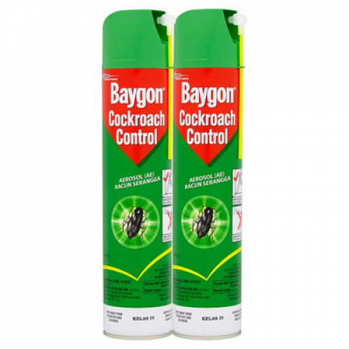 BAYGON AEROSOL T/P COCKROACH 1X2X570ML