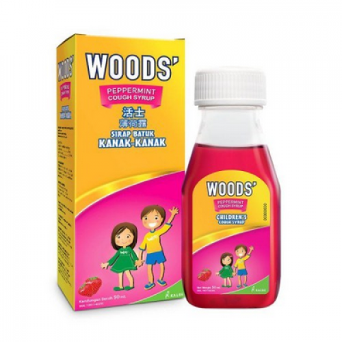 WOODS PEPPERMINT COUGH SYRUP CHILDREN 1 X 50ML