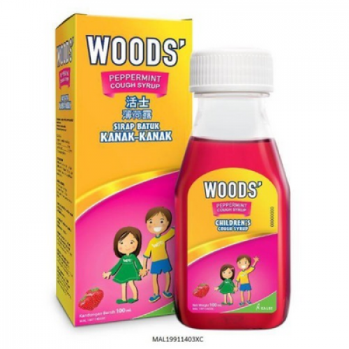 WOODS PEPPERMINT COUGH SYRUP CHILDREN 1 X 100ML