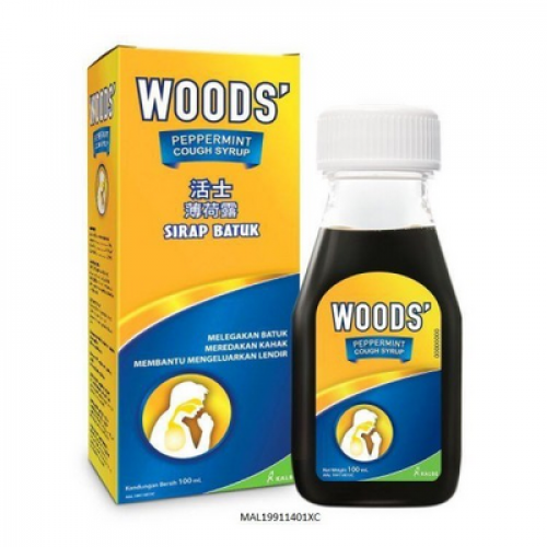 WOODS PEPPERMINT COUGH SYRUP ADULT 1 X 100ML
