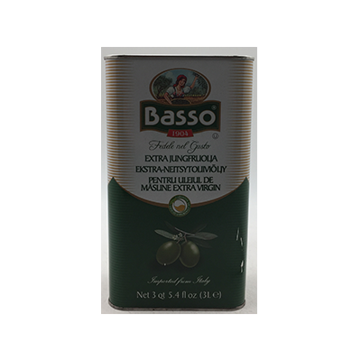 BASSO EXTRA VIRGIN OLIVE OIL 1X3LIT  