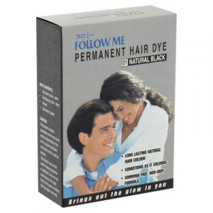 FM PERMANENT HAIR DYE 01 - BLACK 1 x 1'S