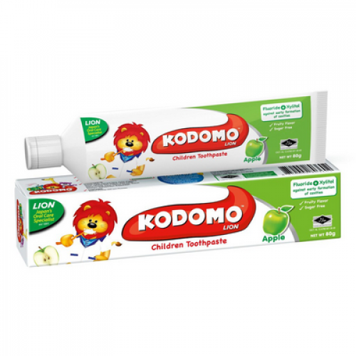 KODOMO T/PASTE CHILD APPLE  1X80G