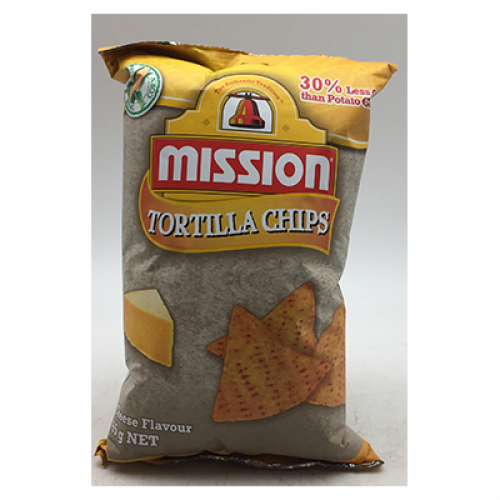 MISSION CHIPS CHEESE  1X65G
