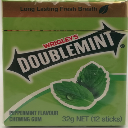 DOUBLEMINT GOLD CHEWING GUM 1X12S