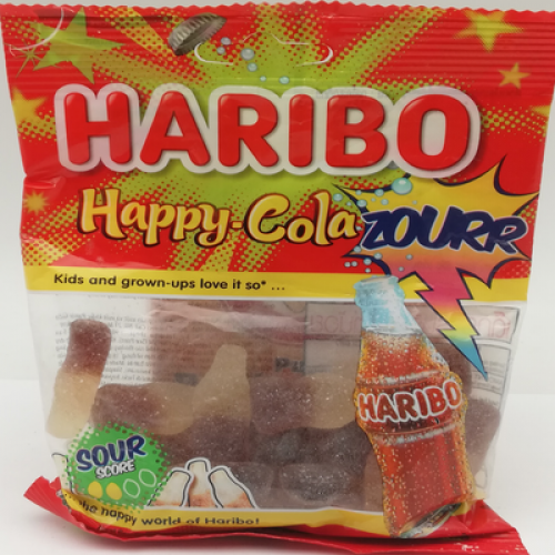 HARIBO HAPPY COLA ZOURR 1X80G