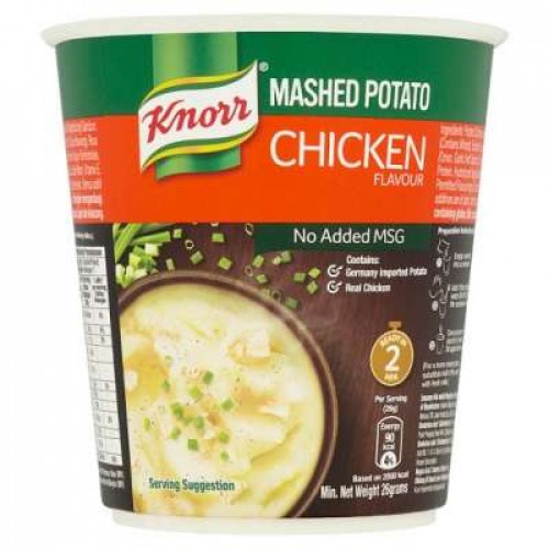 KNORR CUP MASHED POTATO CHIC 1X26G