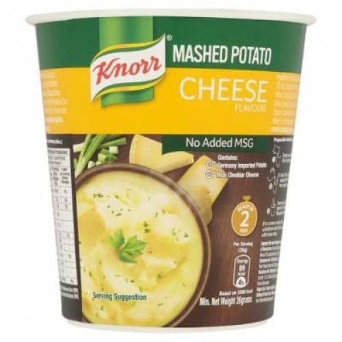 KNORR CUP MASHED POTATO CHEESE 1X26G  