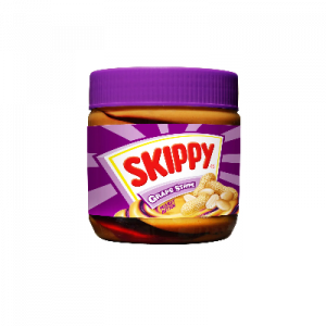 SKIPPY P/BUTTER GRAPES STRIPES 1X350G
