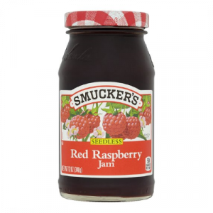 SMUCKER'S JAM RED R/BERRY  1X340G