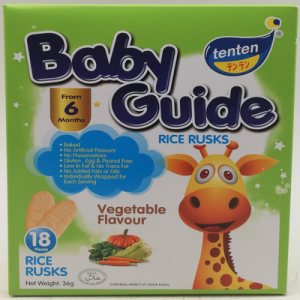 BABY GUIDE VEGETABLE 1X36G
