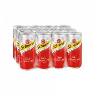 SCHWEPPES GINGER ALE 12X320ML