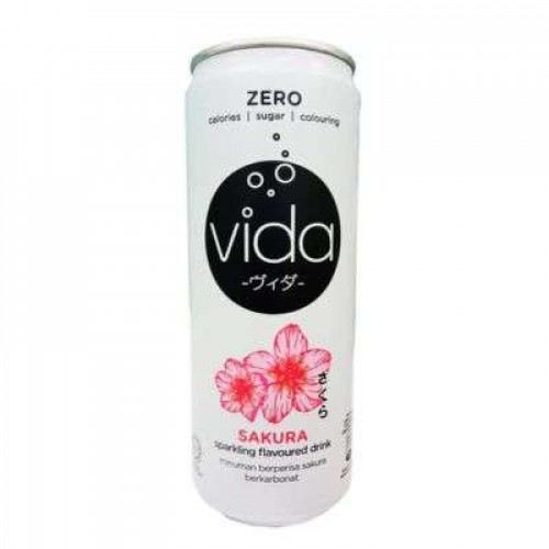 VIDA ZERO SAKURA DRINKS CAN 1X325ML 