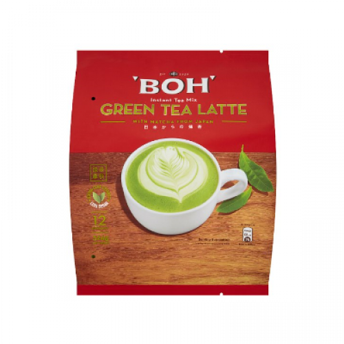 BOH GREEN TEA LATTE 1X12X27G
