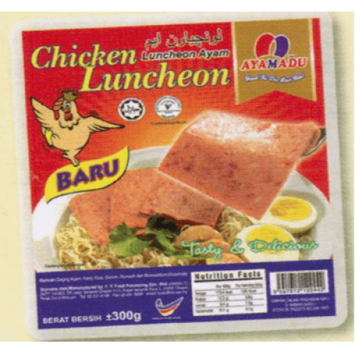 AYAMADU CHIC LUNCHEON MEAT 1X300G