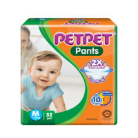 PET PET PANTS JP M52 1X52'S