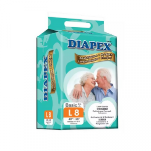 DIAPEX ADULT DIAPER PANTS L10 1X10'S