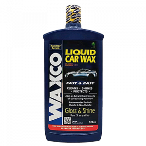 WAXCO LIQUID WAX CAR POLISH - 500ML 1X1'S