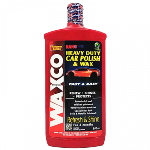 WAXCO HEAVY DUTY CAR POLISH -500ML