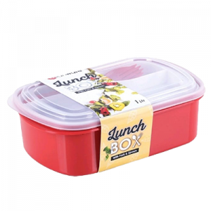 E-1235 LUNCH BOX WITH FORK&SPOON 1X1'S